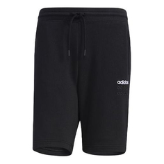Шорты Adidas neo M Ce C Casual Sports Elastic Waistband Breathable Black, Черный