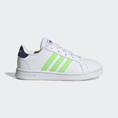 Кроссовки Adidas Tenis adidas Grand Court, белый/зеленый