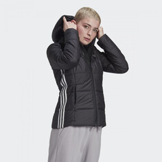 Куртка женская Adidas Slim, черный/белый