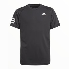 Футболка Adidas Club Tennis 3-stripes, черный