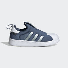 Кроссовки Adidas Superstar 360, синий/серый/белый