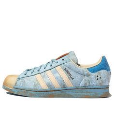 Кроссовки Melting Sadness x Adidas originals Unisex Superstar 2022 CNY Sneakers Blue, Синий