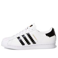 Кроссовки Adidas LEGO x Superstar &apos;Base Plates&apos;, Белый