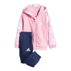 Спортивный костюм Adidas Crew, розовый/синий