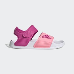 Сандалии adidas Adilette, розовый/белый/темно-розовый