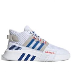 Кроссовки adidas originals EQT Bask Adv V2 White Blue, белый/синий