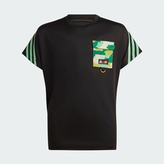 Футболка Adidas Sportswear х Lego Play, черный/зеленый