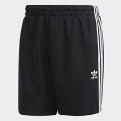 Плавки Adidas Originals 3-Stripes, черный/белый