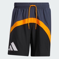 Шорты Adidas Galaxy Basketball, синий/мультиколор