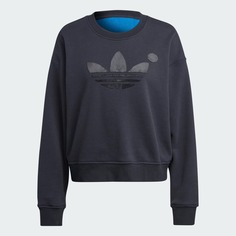 Свитшот Adidas Crew, сине-черный