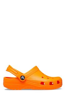 Классические детские сандалии с клогами Crocs, оранжевый
