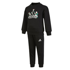 Спортивный костюм Adidas Kids Lk Gfx Fl, черный