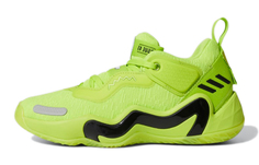 Баскетбольные кроссовки Adidas Don Issue J, зеленые