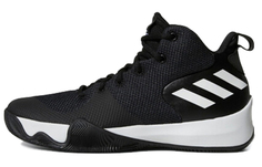 Мужские баскетбольные кроссовки Adidas Explosive Flash, черные/белые