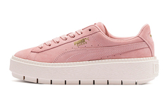 Женские туфли Puma Platform Trace Skate Pink/White