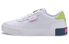 Женские туфли Puma Cali Skate Белый/Светящийся Розовый