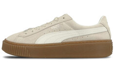 Puma Suede Platform Bubble Женские скейтерские туфли бежевые