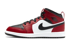 Кроссовки Nike Air Jordan 1 Mid Ps Chicago с черным носком