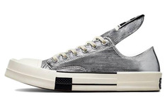 Rick Owens DRKSHDW x Converse TURBODRK Chuck Taylor All-Star 70 Ox Silver White