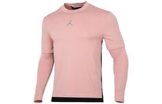 Мужской свитшот с круглым вырезом Jordan Dri-Fit розовый/серый