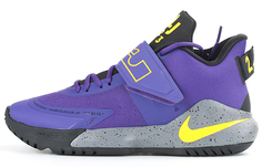 Баскетбольные кроссовки Nike Ambassador 12 унисекс Фиолетовый/Амарилло/Черный/Холодный серый