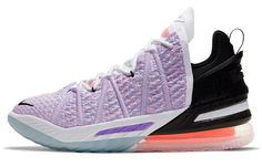 Баскетбольные кроссовки унисекс Nike Lebron 18 с принтом граффити