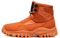 Высокие уличные туфли Asics Gel-Yeti Cn унисекс оранжевого цвета