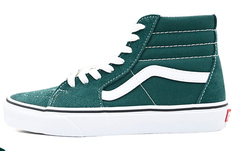 Обувь для скейтбординга унисекс Vans Sk8 Hi Bistro Green