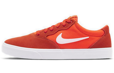 Мужские/женские туфли для скейтборда Nike Sb Chron Slr оранжевый/красный