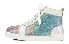 Christian Louboutin Wmns Louis Strass Высокие кеды Разноцветный