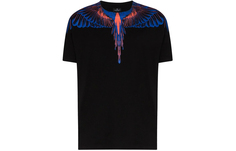 Футболка Marcelo Burlon Wings Мужская черная футболка