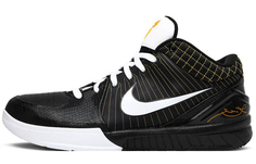 Баскетбольные кроссовки Nike Zoom Kobe 4 Del Sol Черный/Белый/Золотой