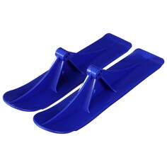 Лыжи для самокатов-снегокатов graffiti, пара, цвет синий