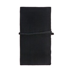 Пенал мягкий скрутка, 12 предметов, на шнурке, черный Calligrata