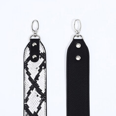 Ремень для сумки textura, цвет серый/черный
