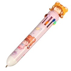 Ручка шариковая 10-цветная 0,5 мм NO Brand