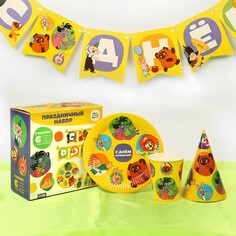 Набор бумажной посуды Союзмультфильм