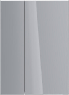 Зеркальный шкаф 60х79 см белый глянец Lemark Universal LM60ZS-U