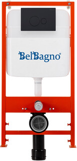 Монтажный элемент для подвесного унитаза BelBagno BB026 + BB084NERO