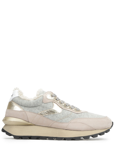 Кроссовки комбинированные на меху Voile Blanche