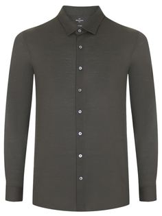 Рубашка Slim Fit шерстяная Gran Sasso