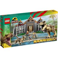LEGO Jurassic World Центр для посетителей: Т-рекс против Раптора 76961