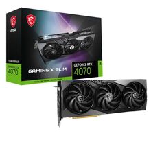 Видеокарта MSI RTX4070 GAMING X SLIM 12GB (RTX 4070 GAMING X SLIM 12G)