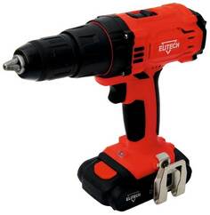 Дрель-шуруповерт аккумуляторная Elitech ДА 18СЛ2 (191617)