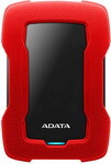 Внешний жесткий диск, накопитель и корпус ADATA AHD330-2TU31-CRD, RED USB3.1 2TB EXT. 2.5