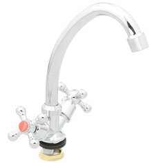 Смеситель для кухни, G.lauf, с кран-буксой, хром, JML4-A605 Glauf