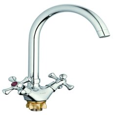 Смеситель для кухни, G.lauf, с кран-буксой, хром, QTZ4-A827 Glauf