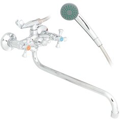 Смеситель для ванны, G.lauf, с кран-буксой, хром, QFR7-A827 Glauf