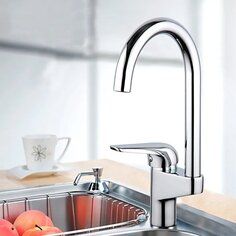 Смеситель для кухни, Frud, с картриджем, хром, R41102