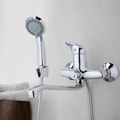 Смеситель для ванны, Frap, с картриджем, хром, F2203